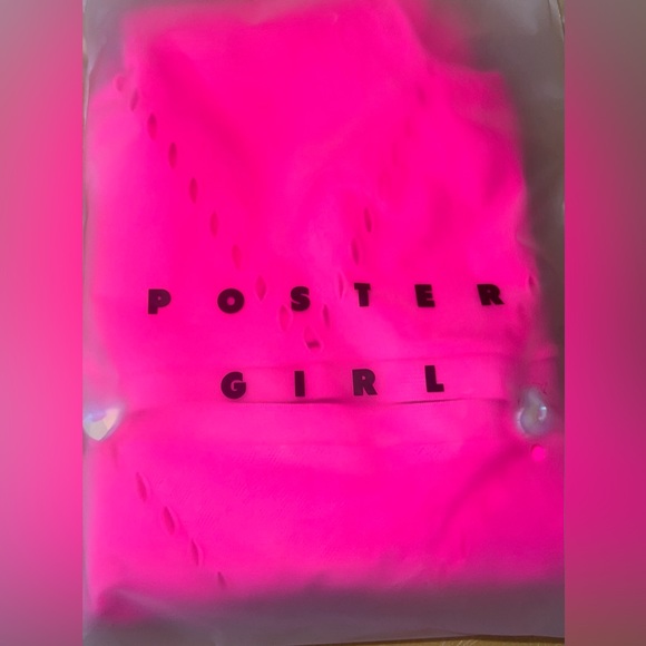 Poster Girl Pearl Bodysuit in Hot Pink - Picture 12 of 12